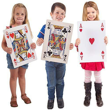 批发定制特大号扑克牌大尺寸A5/B5/A4/A3纸扑克牌